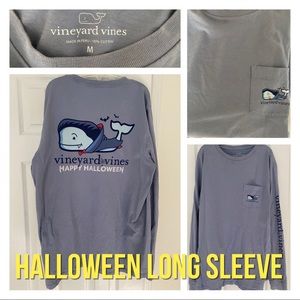 Vineyard Vines Long Sleeve Halloween T-Shirt